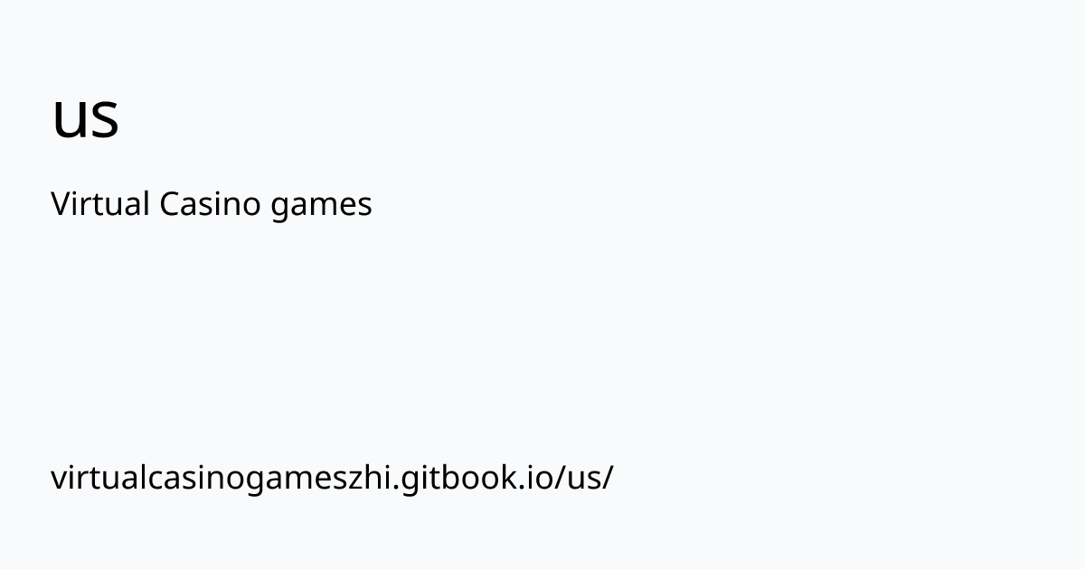 virtualcasinogameszhi.gitbook.io